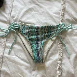 L Space multicolored bikini bottoms